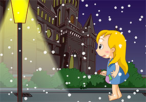 小女孩与火柴flash动画